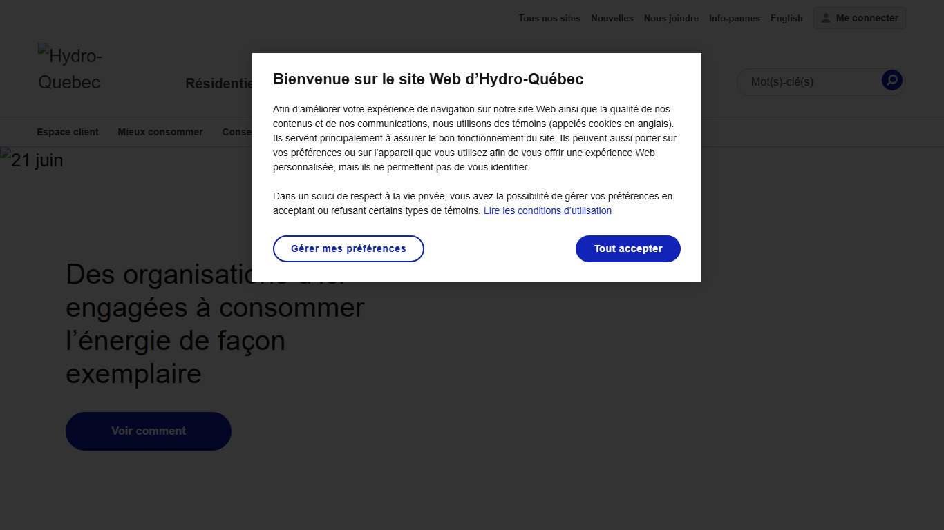 Hydro-Québec | Accueil